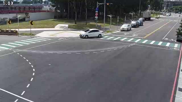 台中市道路 [06308]崇徳十九路/同榮東路 (右側車流往崇德路) Chongde 19th Rd./Tongrong E. Rd. (Right side Traffic flow to Chongde Rd.) 距離622公尺