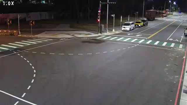 崇徳十九路/同榮東路 (右側車流往崇德路) Chongde 19th Rd./Tongrong E. Rd. (Right side Traffic flow to Chongde Rd.)