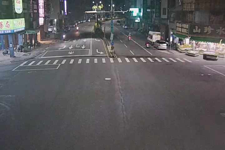 忠明路/西屯路(右側車流往中清路方向)