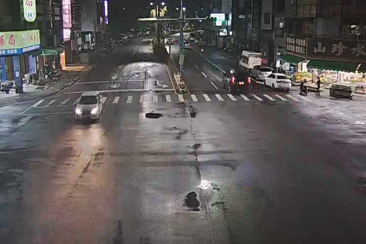 台中市北區忠明路/西屯路(右側車流往中清路方向)