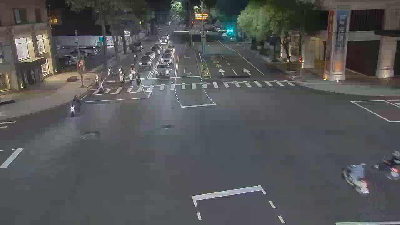 五權西路/美村路(右側車流往南屯交流道)