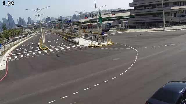 市政路/工業區一路(右側車流往安和路方向)