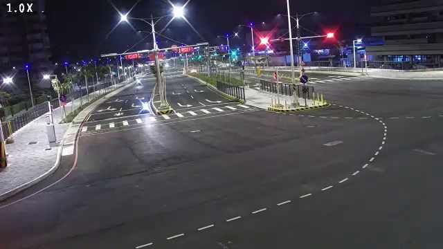 市政路/工業區一路(右側車流往安和路方向)