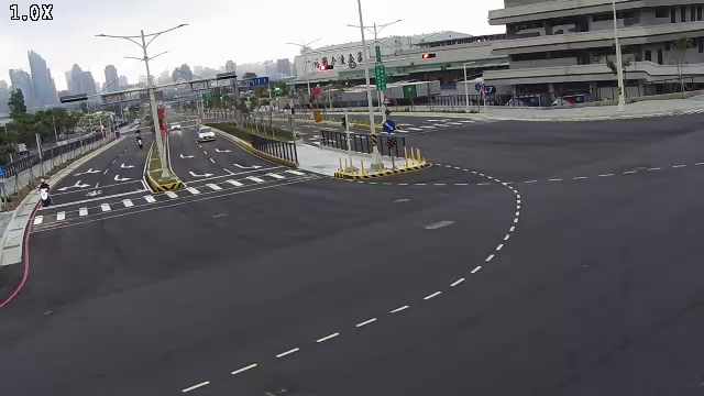 市政路/工業區一路(右側車流往安和路方向)