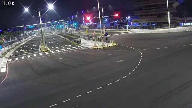 市政路/工業區一路(右側車流往安和路方向)