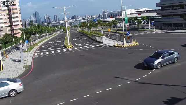 市政路/工業區一路(右側車流往安和路方向)