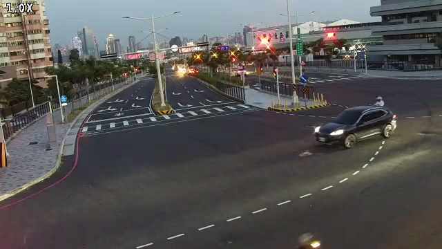 市政路/工業區一路(右側車流往安和路方向)
