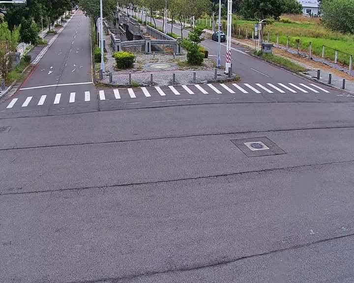 台中市道路 [06210]洲際路/豐樂一街(右側車流往四平路)Zhouji Rd./Fengle 1st St. (Right side Traffic flow to Siping Rd.) 距離348公尺