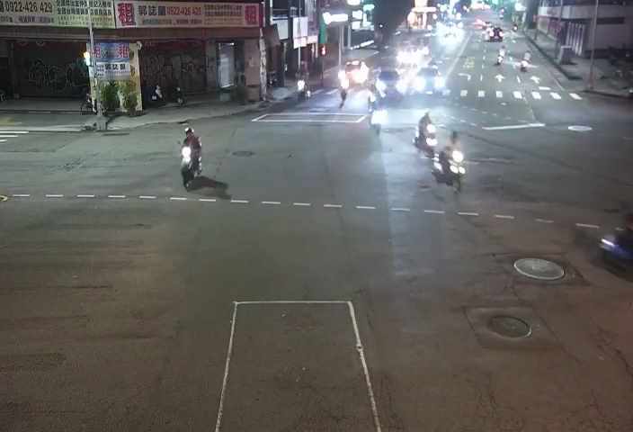 台中市北區雙十路/精武路(右側車流往臺灣體育大學)
