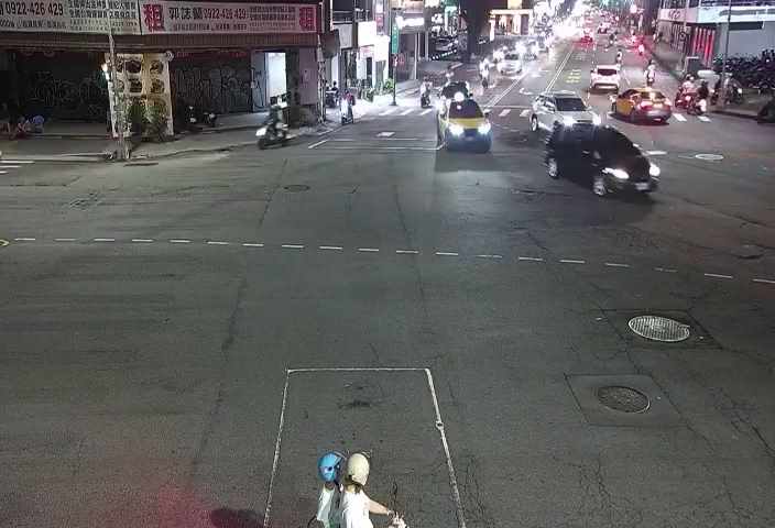 雙十路/精武路(右側車流往台灣體育大學)