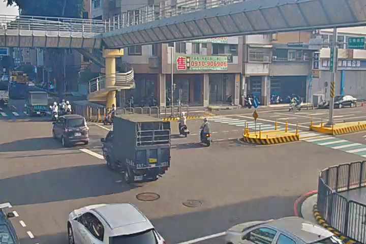五權南路/忠明南路(右側車流往國光路)