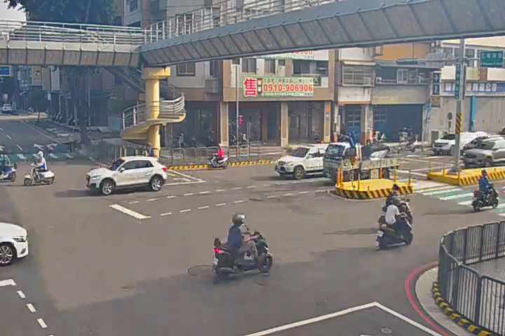 五權南路/忠明南路(右側車流往國光路)