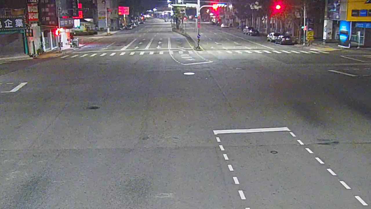 文心南路/復興路(右側車流往高工路)