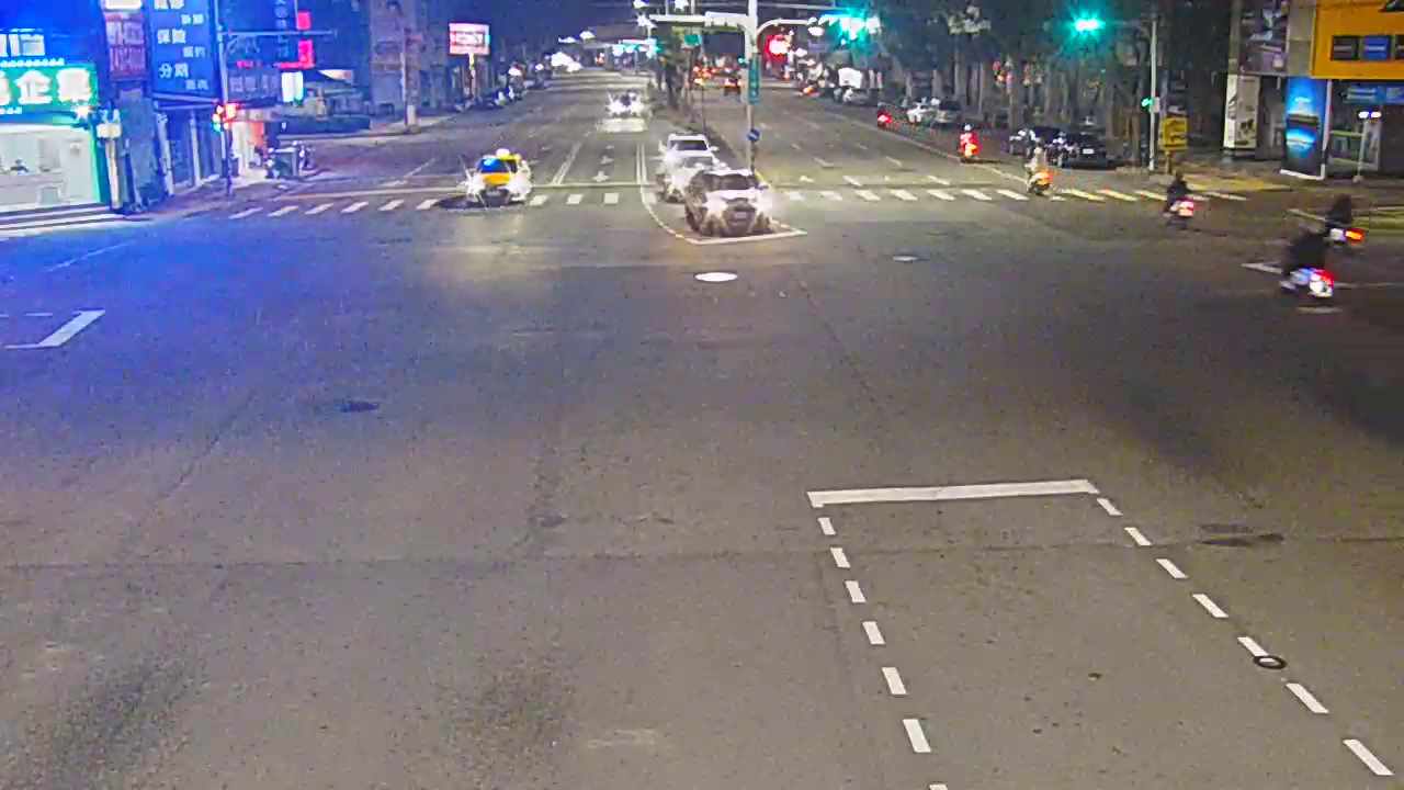 台中市南區文心南路/復興路(右側車流往高工路)