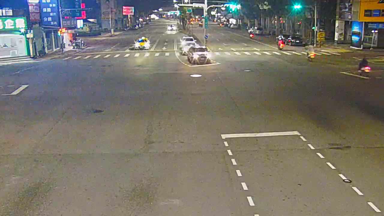 台中市南區文心南路/復興路(右側車流往高工路)