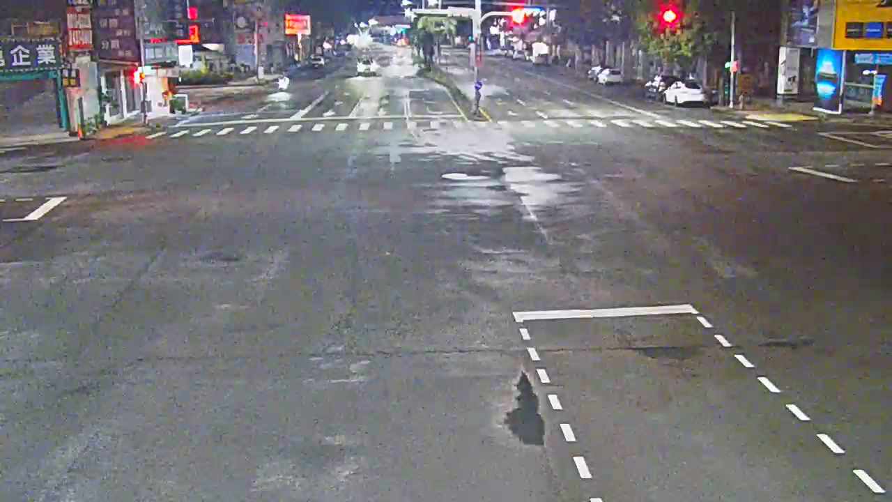 台中市南區文心南路/復興路(右側車流往高工路)