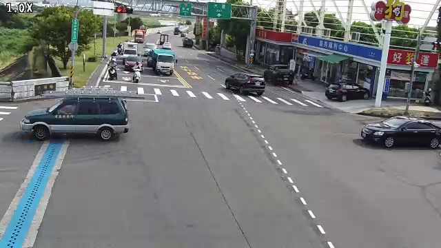 環中東路/六順路(右側車流往德芳南路)