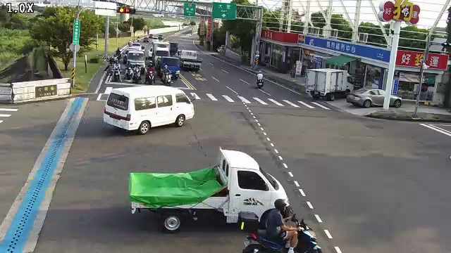 環中東路/六順路(右側車流往德芳南路)