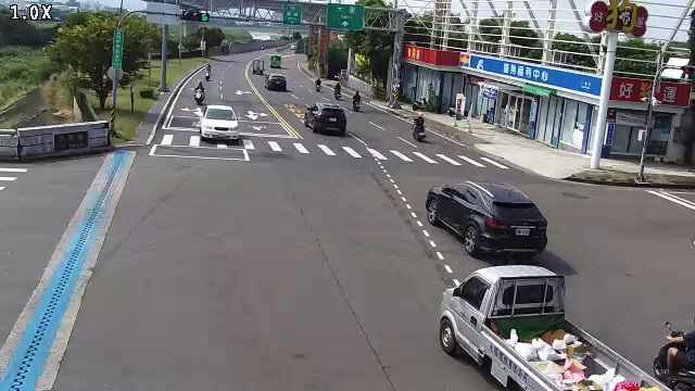 環中東路/六順路(右側車流往德芳南路)