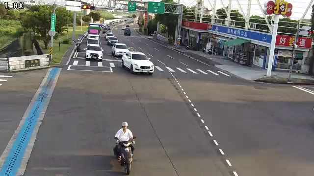 環中東路/六順路(右側車流往德芳南路)