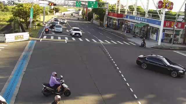 環中東路/六順路(右側車流往德芳南路)