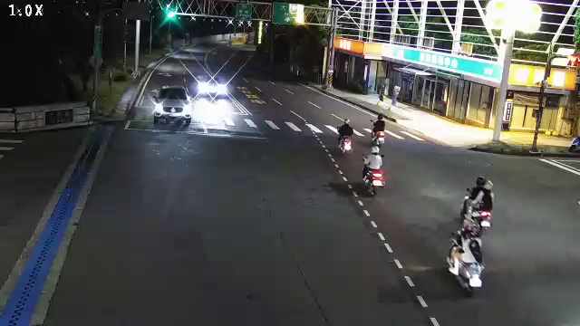 環中東路/六順路(右側車流往德芳南路)