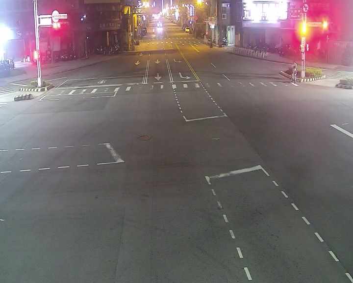 台灣大道/五權路(右側車流往台中車站)