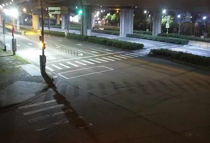 台中市道路 [08137]環中路東側/五權西路(車流往市政路),East side of Huanzhong Rd./Wuquan W. Rd. (traffic to Shizheng Rd.) 距離403公尺