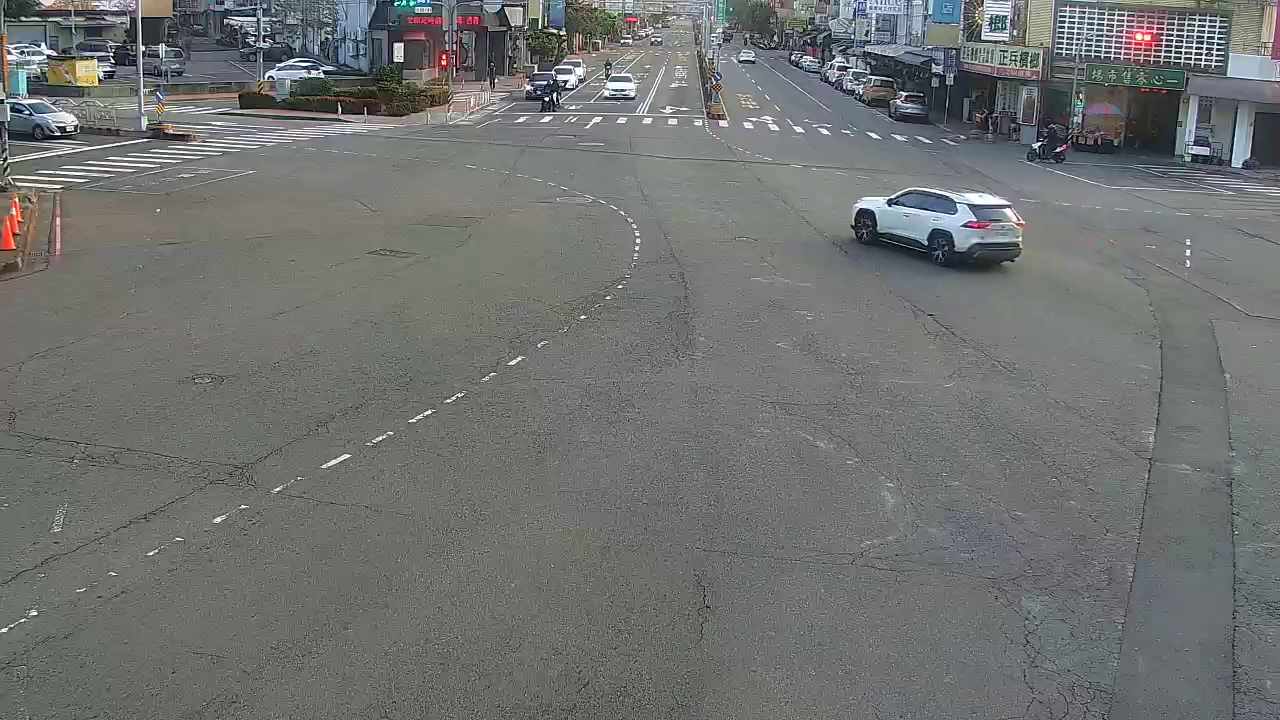 三民路/五權路/崇德路(右側車流往北屯路)