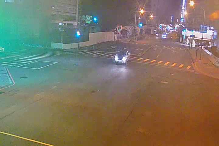 臺灣大道/柳川西路(右側車流往建國路)