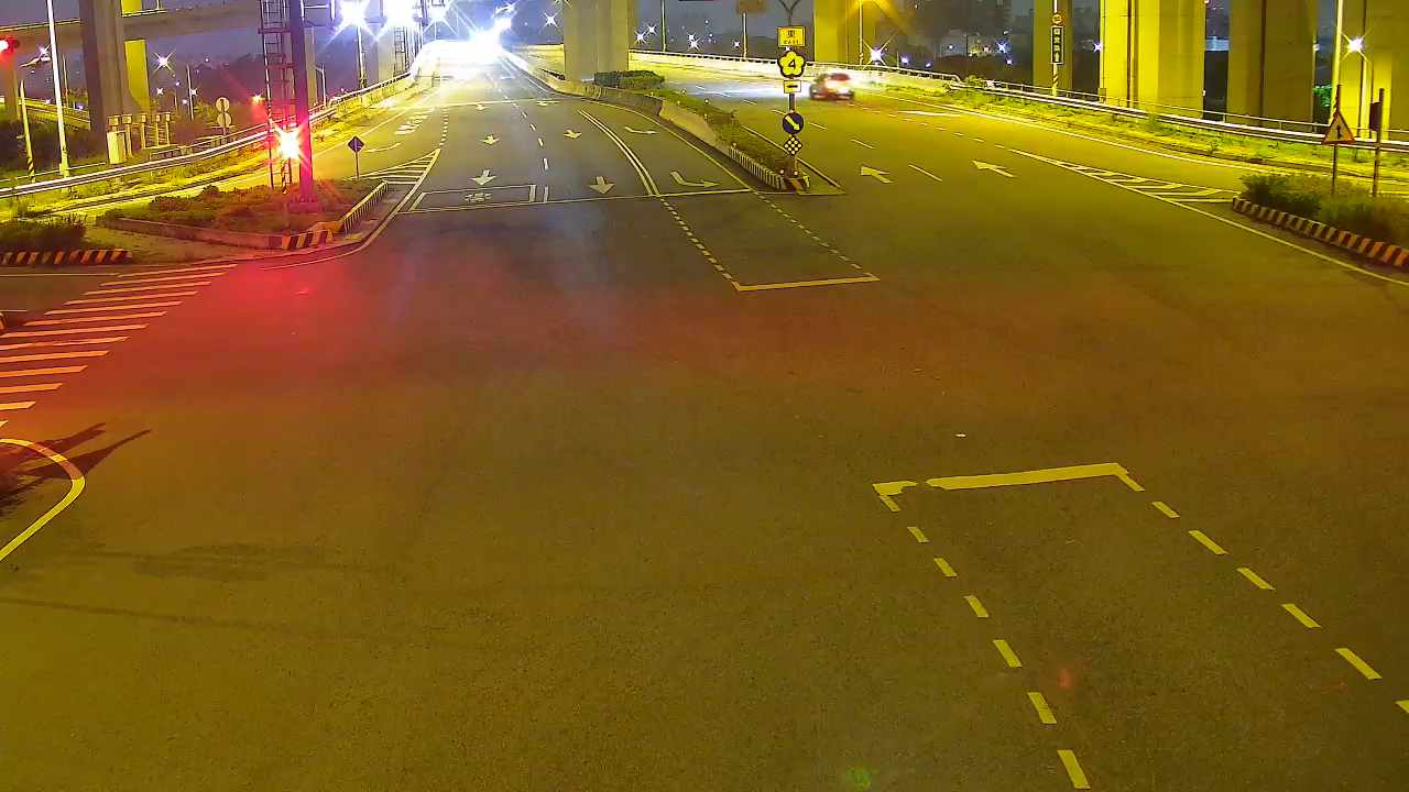 台中市道路 [27174]潭子聯絡道/國4匝道口(右側車流往福貴路) Tanzi Access Rd/Highway No. 4  Ramp (Right side Traffic flow to Fugui Rd)