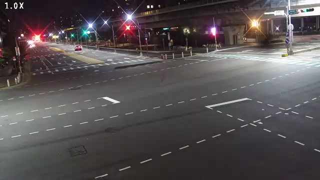 台中市南區建國北路/文心南路(右側車流往東興路)