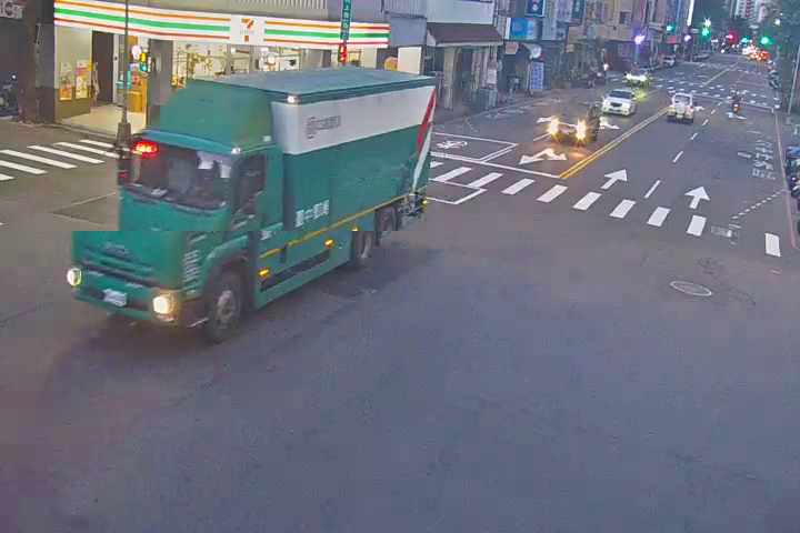 向上路/東興路(右側車流往文心路)