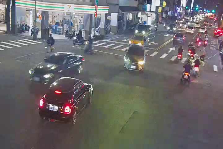 向上路/東興路(右側車流往文心路)