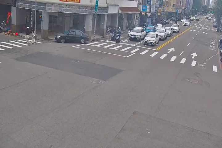 台中市西區向上路/東興路(右側車流往文心路)