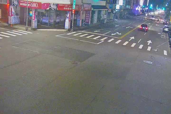 台中市西區向上路/東興路(右側車流往文心路)