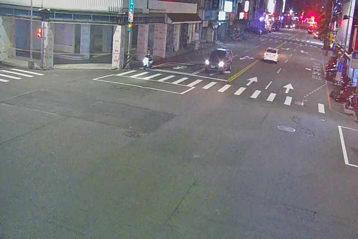 台中市西區向上路/東興路(右側車流往文心路)