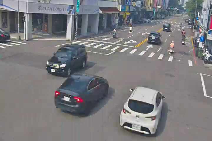 向上路/東興路(右側車流往文心路)