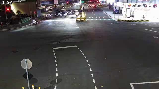 忠明南路/復興路(右側車流往中投公路)