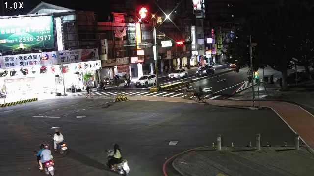 忠明南路/復興路(右側車流往中投公路)