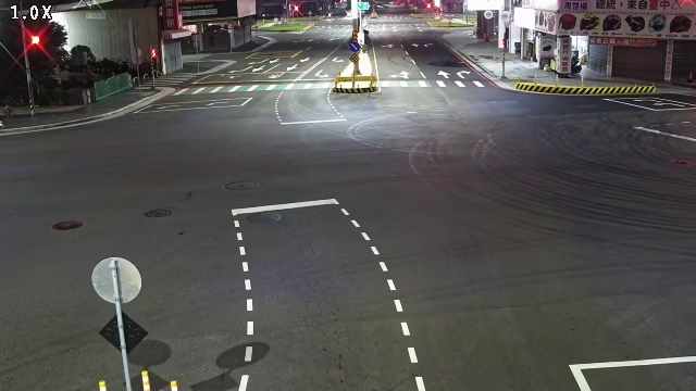 忠明南路/復興路(右側車流往中投公路)