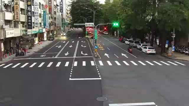 五權路/民生路(右側車流往臺灣大道)