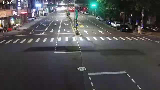 台中市西區五權路/民生路(右側車流往臺灣大道)