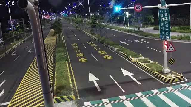 市政路/安和路(右側車流往工業區一路)
