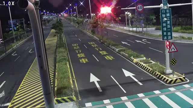 市政路/安和路(右側車流往工業區一路)