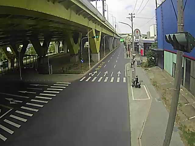 環中路/松竹路(右側車流往中清路)