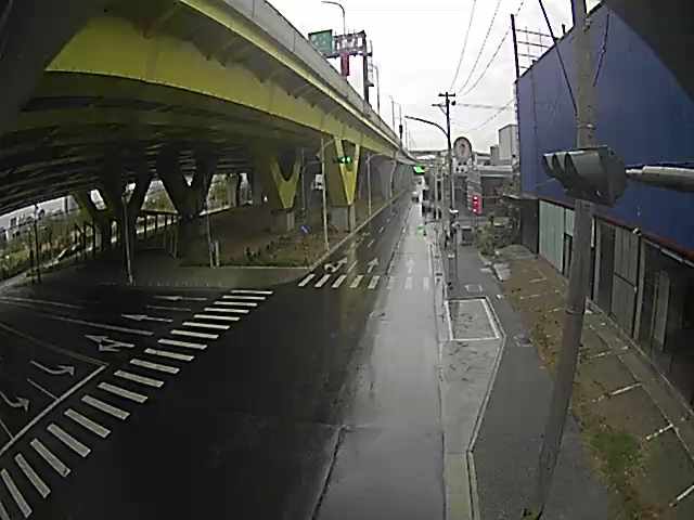 台中市北屯區環中路/松竹路(右側車流往中清路)