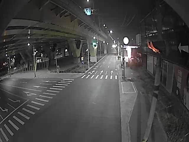 環中路/松竹路(右側車流往中清路)Huanzhong Rd. /Songzhu Rd.(Right side Traffic flow to Zhongqing Rd.)