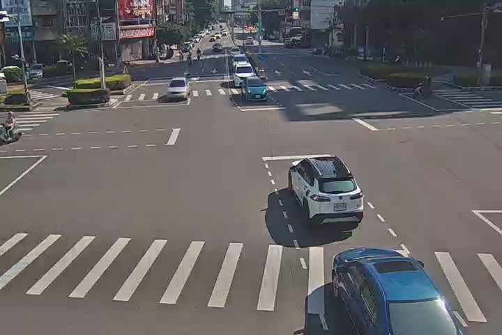 進化路/精武路(右側車流往自由路)