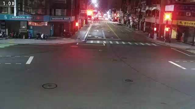 向上路/河南路(右側車流往環中路)